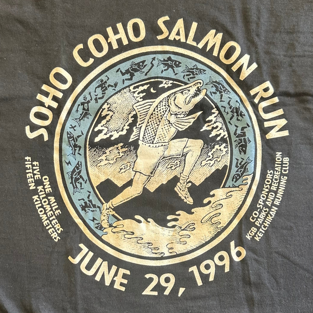 L Soho Coho Salmon Run LONG SLEEVE