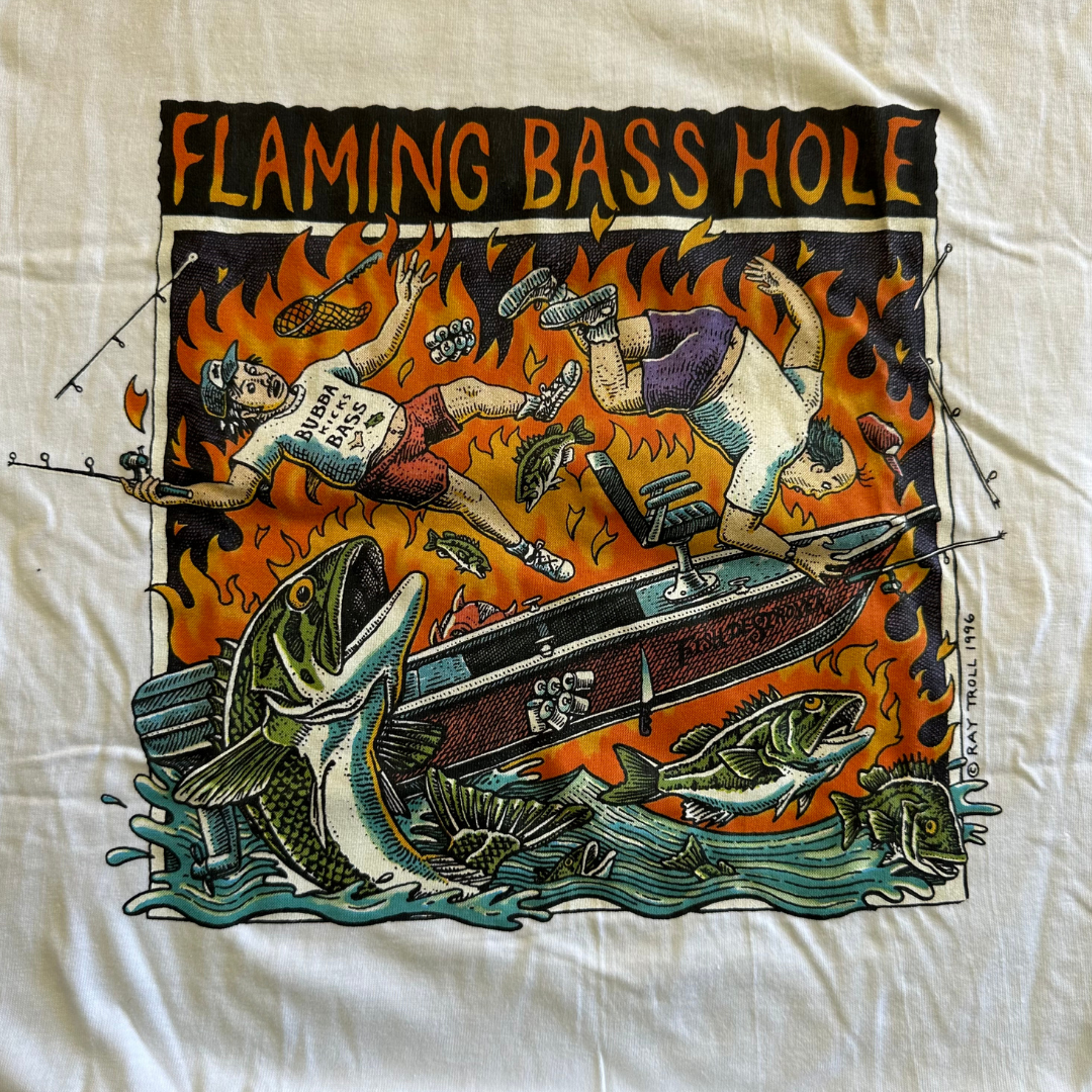 M Flaming Bass Hole